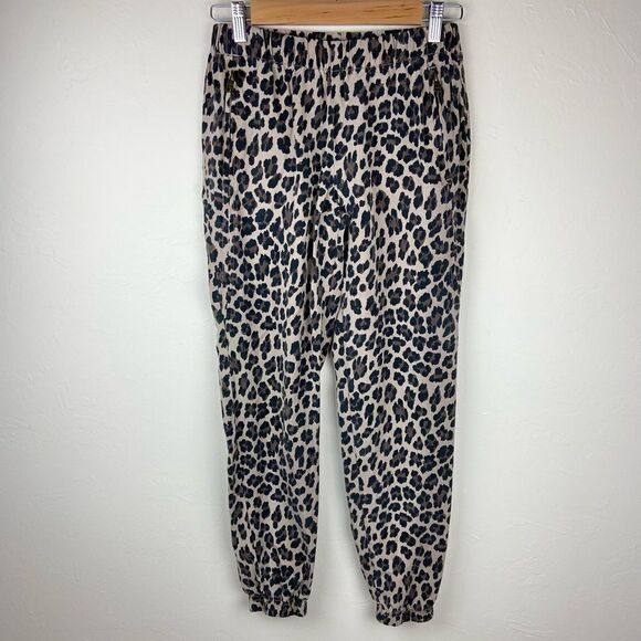 Young Fabulous & Broke Leopard Print Jogger Pant - Picture 2 of 8